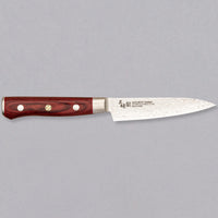 Mcusta Petty Damascus Flame 110mm (4.3")
