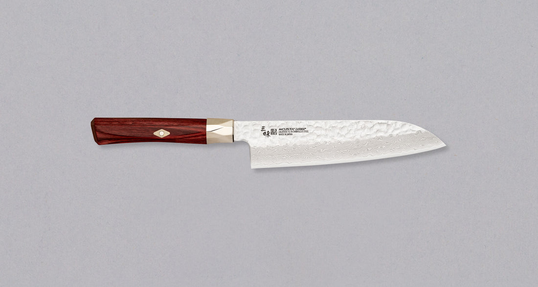 Mcusta Santoku Supreme gehämmert 180 mm (7,1 Zoll)