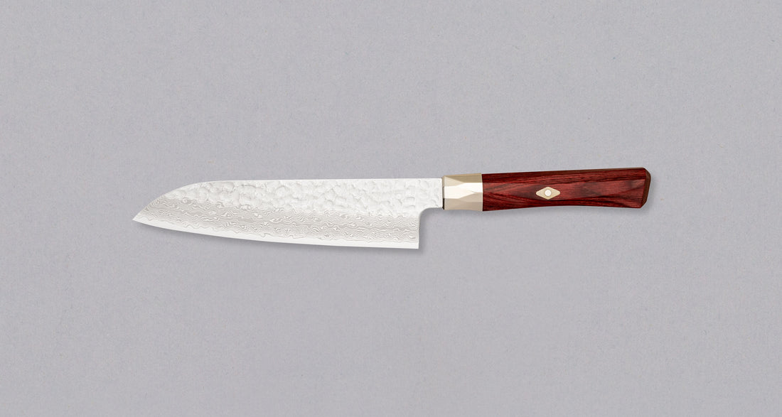 Mcusta Santoku Supreme gehämmert 180 mm (7,1 Zoll)