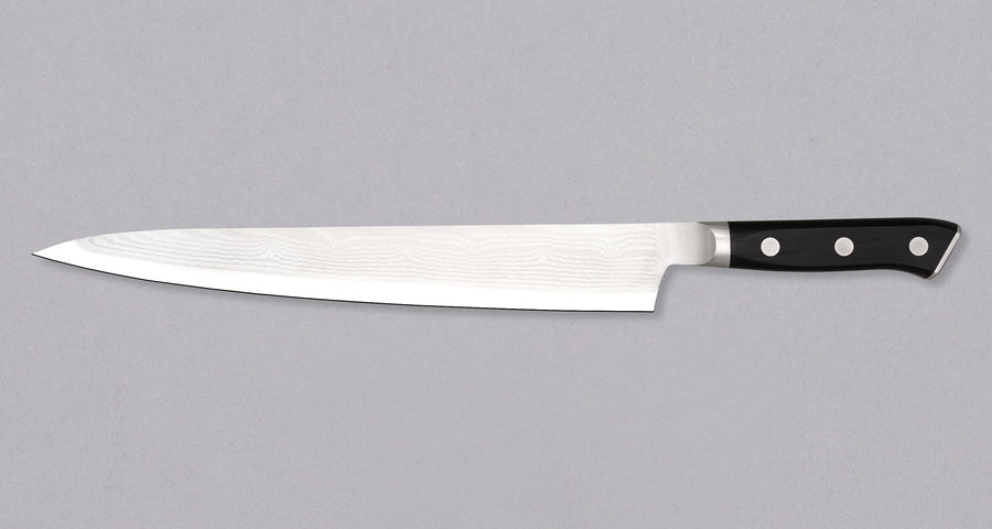 Mcusta Slicer Damascus D Classic Black 270mm (10.6")