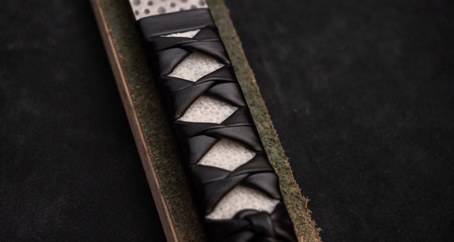 Mcusta Tanto SPG2/R2 Damascus - Fixed Japanese Knife [MC-0242GD ...