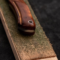 Mcusta Mike Irie Sport 200 Damascus VG-10 Core Ironwood Fixed Blade [MC-0232DI]