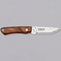 Mcusta Mike Irie Sport 200 Damascus VG-10 Core Ironwood Fixed Blade [MC-0232DI]