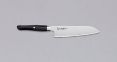 Revolução Mcusta Santoku 180 mm (7,1") [Black]