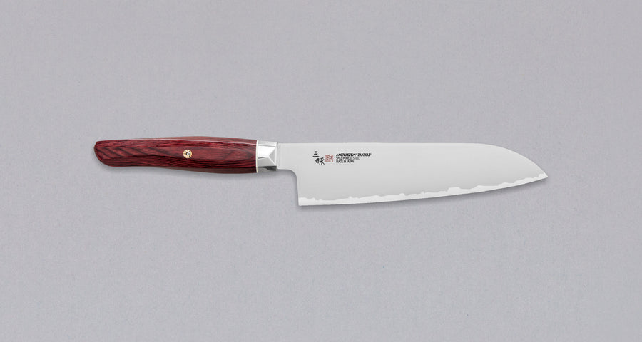 Mcusta Santoku Révolution 180 mm (7,1") [Red]