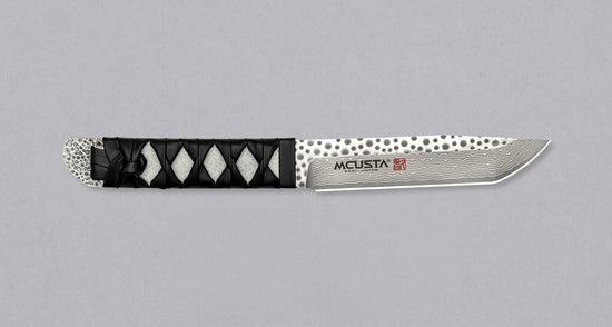 Mcusta Tanto SPG2/R2 Damascus - Fixed Japanese Knife [MC-0242GD ...