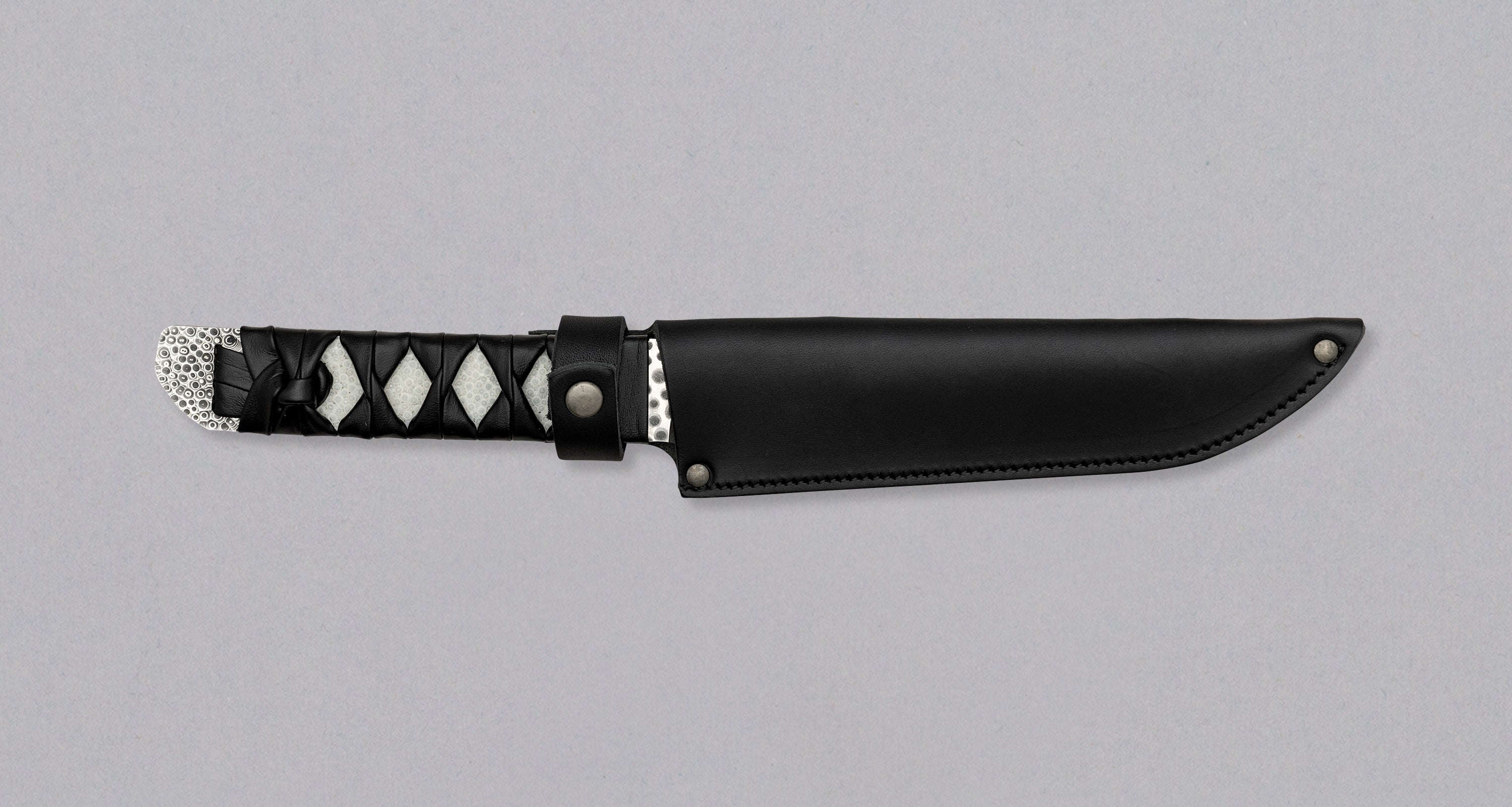 Mcusta Tanto SPG2/R2 Damascus - Fixed Japanese Knife [MC-0242GD ...
