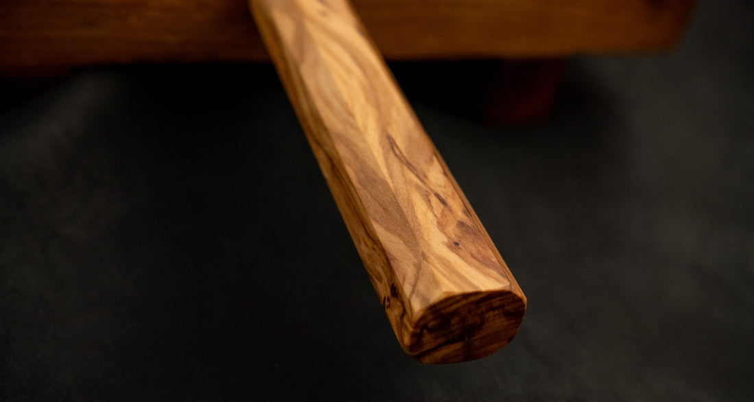 Hatsukokoro Mercury Bunka Kurozome Damascus 180mm (7.1") [Mono Olivewood]