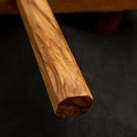 Hatsukokoro Mercury Kiri-Gyuto Kurozome Damascus 210mm (8.3") [Mono Olivewood]