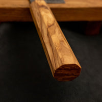 Hatsukokoro Mercury Kiri-Gyuto Kurozome Damascus 240mm (9.4") [Mono Olivewood]