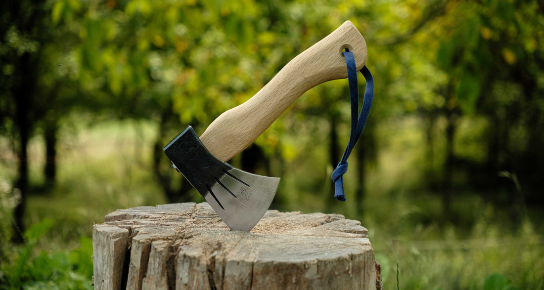 Mizuno Seisakusho  Axe Curved Handle 420g