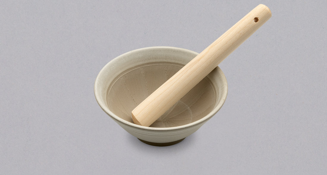 Japonský keramický mažiar Suribachi 150mm (5.9")