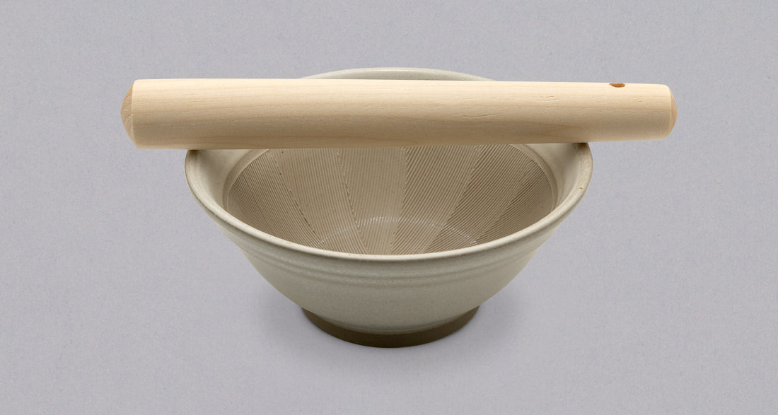 Japonský keramický mažiar Suribachi 150mm (5.9")