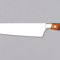 NENOX-S Gyuto Migaki 240mm (9,4") [Os sculptat Amber]