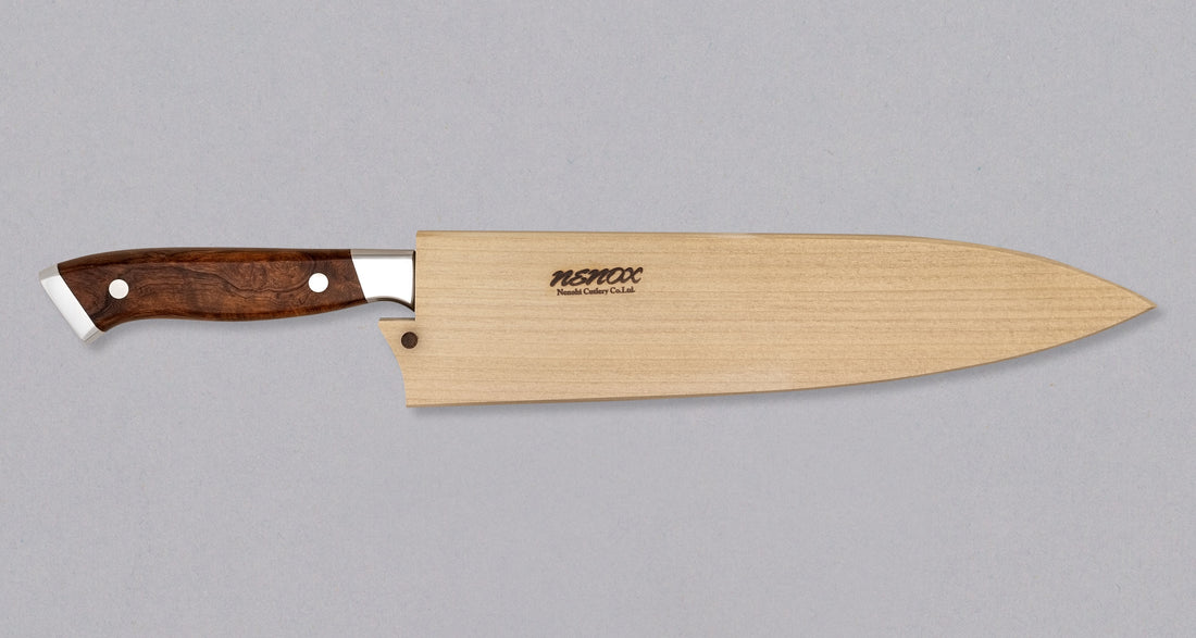 NENOX-X Gyuto Migaki 240mm (9,4") [Ironwood]