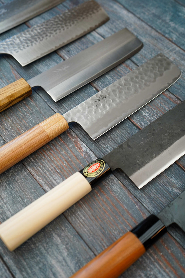 Coltello Nakiri Kiwi, Lama In Acciaio Inox 18,7 Cm, Manico In Legno, Stile Asiatico Per Verdure