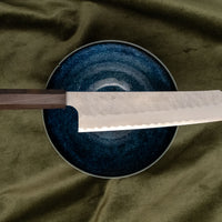 Nigara Kiri-Gyuto Aogami Super Migaki Tsuchime 240mm (9.4")