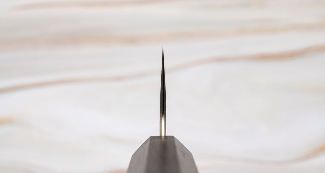 Nigara Kiri-Gyuto Aogami Super Migaki Tsuchime 240mm (9.4")