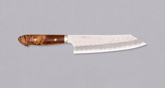 Nigara Kiritsuke-Gyuto SG2 Tsuchime Maplewood 210mm (8.3")_1