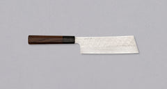 Nigara Nakiri STRIX Damascus Tsuchime Wa Rosewood 180mm (7.1")