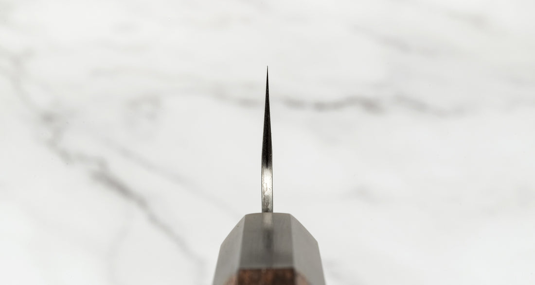 Nigara Petty STRIX Damascus Tsuchime Wa Rosewood 150mm (5.9")