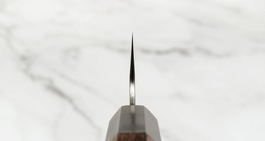 Nigara Petty STRIX Damascus Tsuchime Wa Rosewood 150mm (5.9")