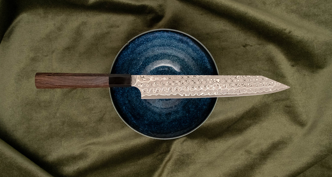 Nigara Sujihiki SG2 Damascus 255mm (10")