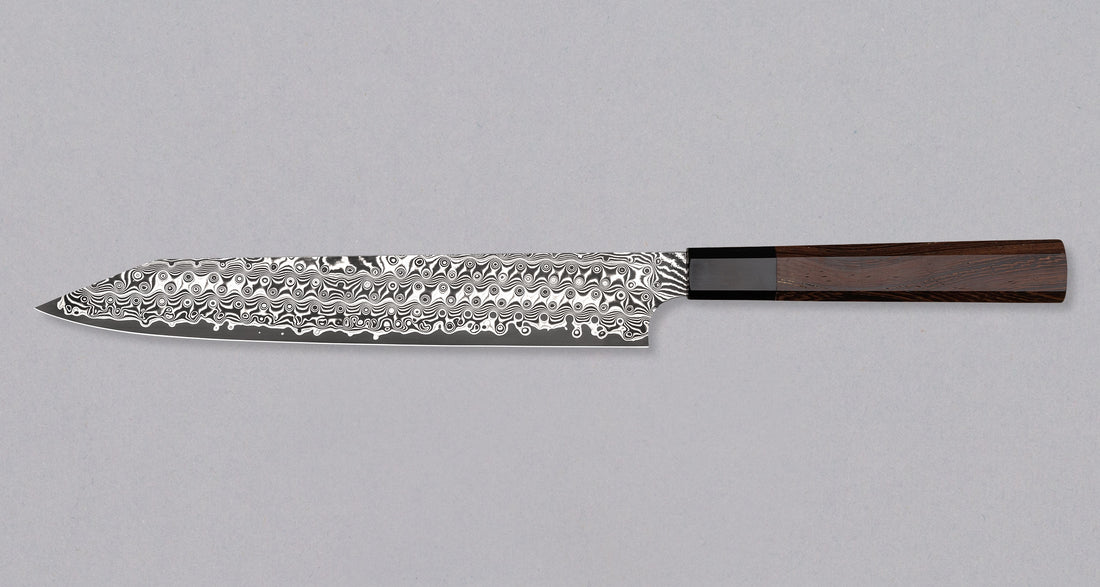 Nigara Sujihiki SG2 Damascus 255mm (10")