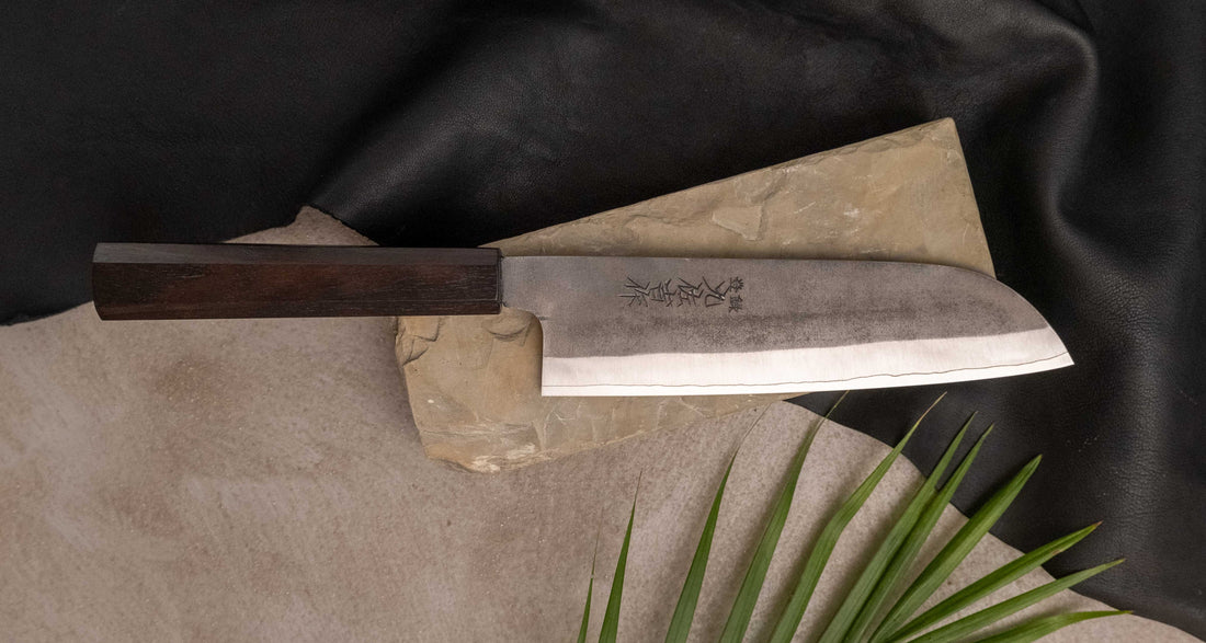 ZDP-189 Santoku Negru Eben 180mm (7.1")