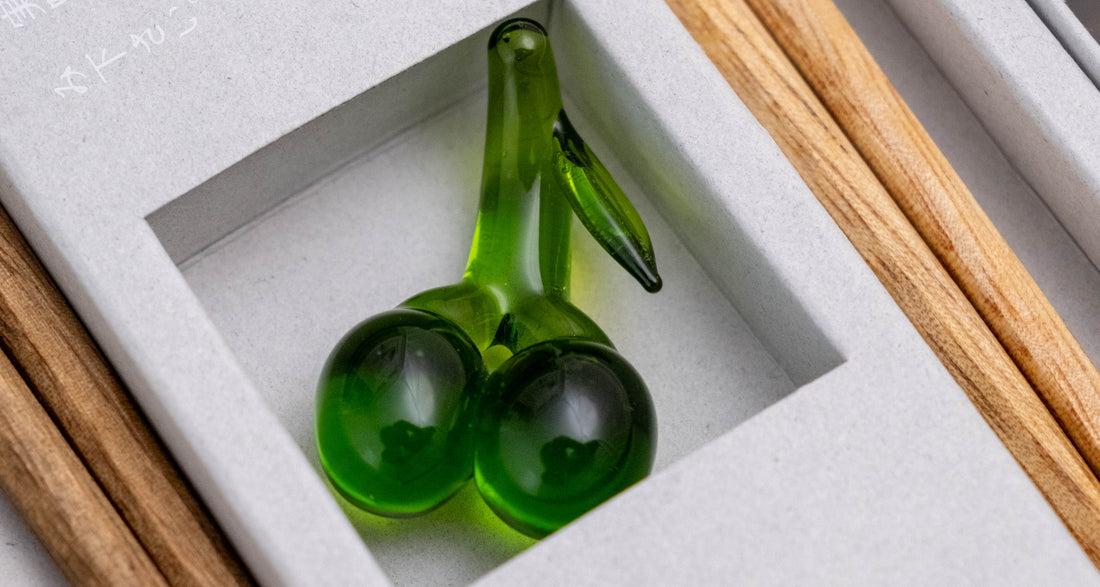 Tetoca Persimmon and Olive Wood Chopstick Gift Set