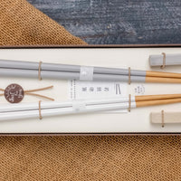 Haze Chopstick Gift Set – Grey and White