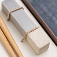Haze Chopstick Gift Set – Grey and White