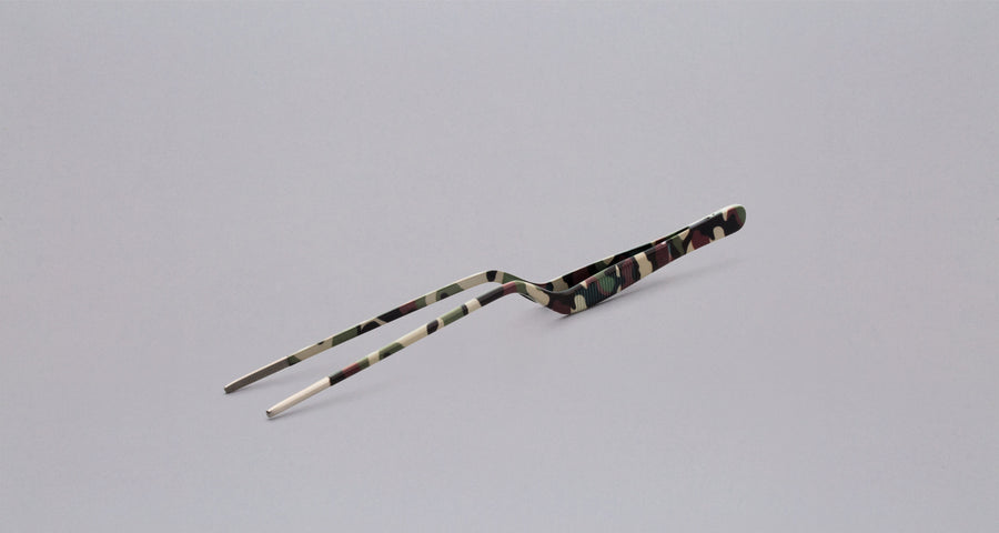 Plating Tweezers CAMOUFLAGE - 200mm (7.9")_1