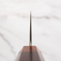 Hokiyama Gyuto Ginsanko Nawame Damascus 210mm (8.3") [Kaotan/Rosewood]