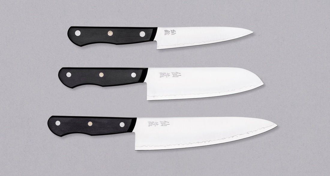 [SET] Senzo Entrée [gyuto + santoku + petty]_1