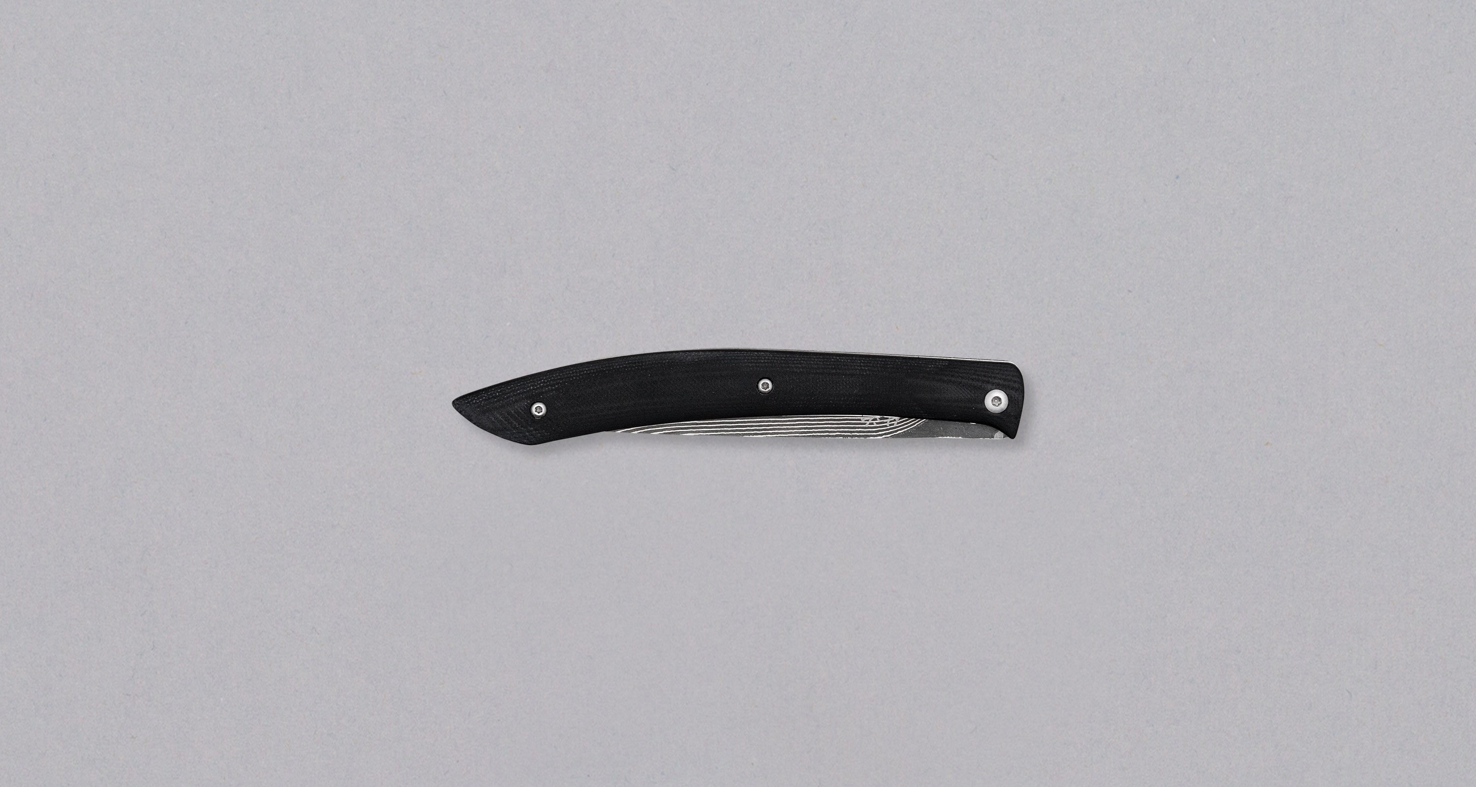 Saji Folding Steak Knife SG2 Damascus 100mm (3.9