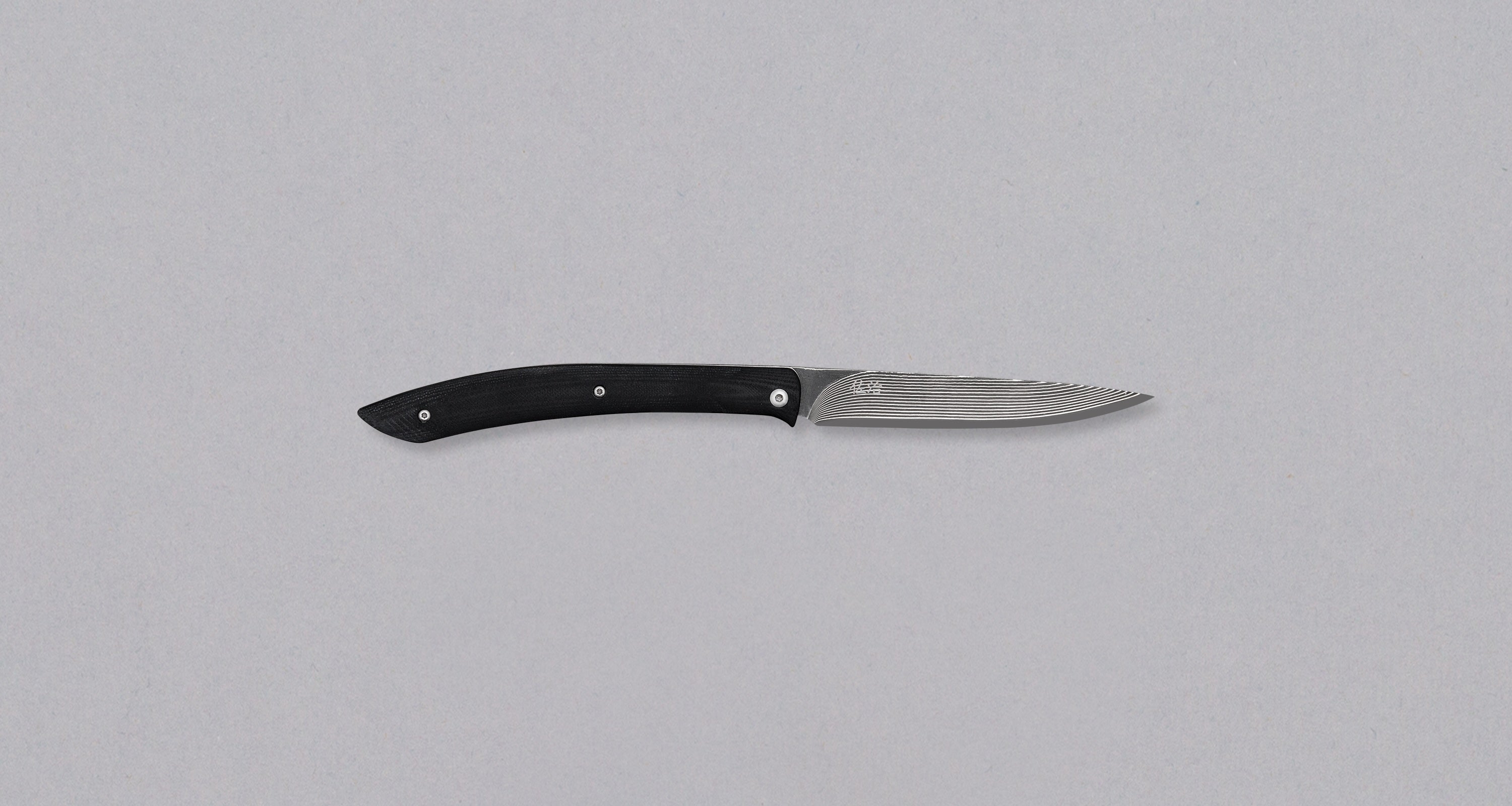 Saji Folding Steak Knife SG2 Damascus 100mm (3.9