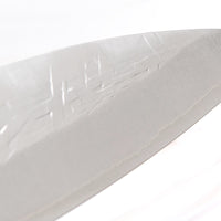 KNife tip. Saji Gyuto SRS13 Tsuchime 240mm (9.4") is a multi-purpose Japanese kitchen knife, suitable for preparing meat, fish, and vegetables. It’s a truly out-of-this-world piece of knifemaking. Its heart was forged out of SRS13, a high-speed powder steel, renowned for its high hardness and excellent corrosion resistance.