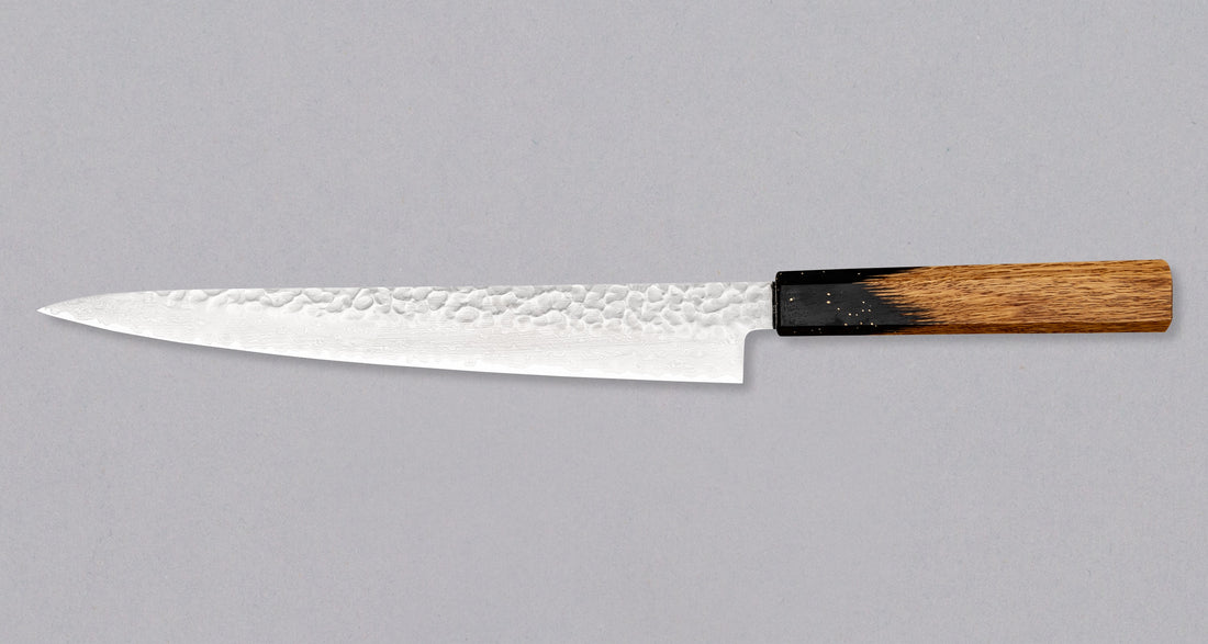 Sakai Takayuki Kokushin Sujihiki VG-10 Damascus Wa 240mm (9.4")