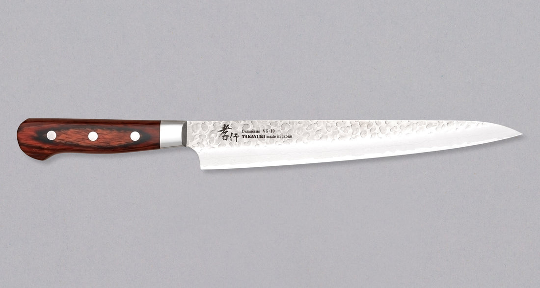 Sakai Takayuki Sujihiki VG-10 Damascus 240mm (9.4")