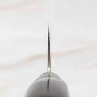 Seki Kotetsu Nakiri Vg-10 Migaki 165mm (6.5") [black pakkawood]