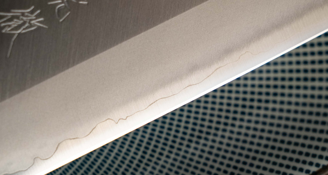 Seki Kotetsu Nakiri Vg-10 Migaki 165mm (6.5") [black pakkawood]