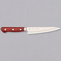 Seki Kotetsu Petty Vg-10 Migaki 135mm (5.3") [red pakkawood]