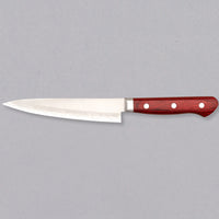 Seki Kotetsu Petty Vg-10 Migaki 135mm (5.3") [red pakkawood]