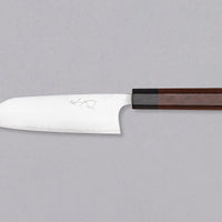 Shibata Koutetsu Santoku Aogami Super Migaki 165mm (6.5")