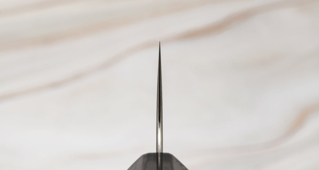 Shibata Koutetsu Santoku Aogami Super Migaki 165mm (6.5")