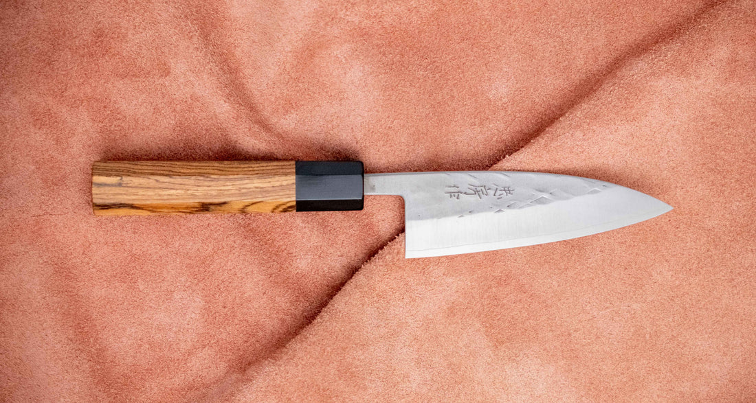 Tadafusa Ajikiri SLD Polished Hammered 105mm (4.1")