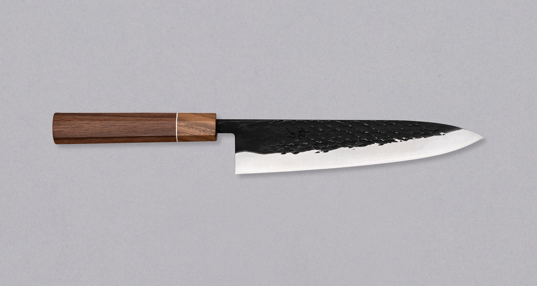 Tadafusa Gyuto SLD Hammered Kuro-uchi 210mm (8.3")
