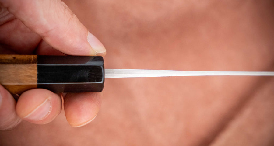 Tadafusa Santoku SLD Polished Hammered 165mm (6.5")