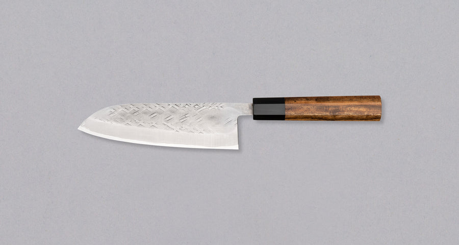 Tadafusa Santoku SLD Polished Hammered 165mm (6.5")